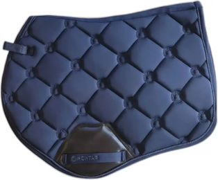 Produktbild von Montar Springschabracke Flow aus Kunstleder in Blau für Vollblut/VB