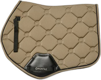 Produktbild von Montar Springschabracke Flow für Vollblut in Grün oder Beige
