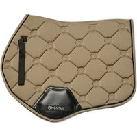 Produktbild von Montar Springschabracke Flow Softshell für Vollblut in Grün und Beige