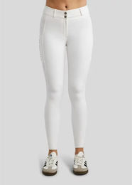 Montar Turnierhose Full Grip Damen Weiß Yati-Gewebe Größe 38 – Bild 1 von 1