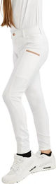 Montar Turnierhose Full Grip für Mädchen in Rosegold und Weiß – Bild 1 von 1
