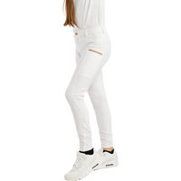 Produktbild von Montar Turnierhose Full Grip für Mädchen in Rosegold und Weiß