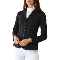 Produktbild von Montar Turnierjacke Damen Bonnie Crystal Schwarz wasserdicht aus Polyester Größe 40