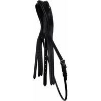 Produktbild von Montar Zügelkopfstück aus Leder für Ponys in Schwarz