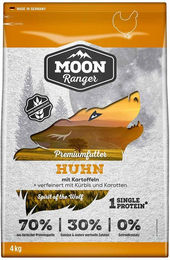 MOON Ranger Hundefutter Huhn mit Kartoffeln Getreidefrei für Adult 4kg – Bild 1 von 2