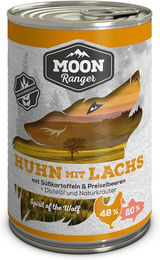 Produktbild von MOON Ranger Hundefutter Huhn mit Lachs und Süßkartoffeln Adult 400g