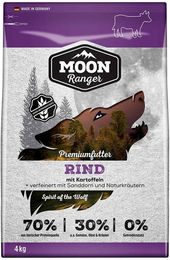 MOON Ranger Hundefutter Rind mit Kartoffeln getreidefrei 4kg – Bild 1 von 3
