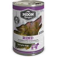 Produktbild von MOON Ranger Hundefutter Rind mit Süßkartoffeln Adult 6x400g