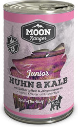 Produktbild von MOON Ranger Junior Hundefutter Huhn & Kalb getreidefrei 400g - 6 x 400 g