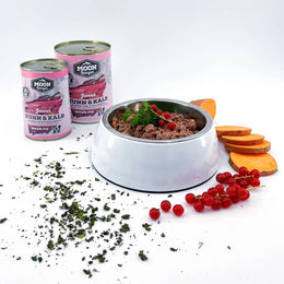 MOON Ranger Junior Hundefutter Huhn & Kalb getreidefrei 6x400g – Bild 1 von 5
