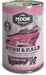 Produktbild von MOON Ranger Junior Hundefutter Huhn und Kalb getreidefrei 12x400g