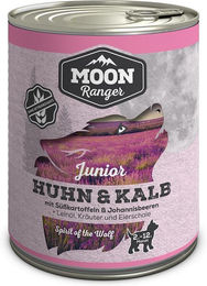 Produktbild von MOON Ranger Junior Hundefutter Huhn und Kalb getreidefrei 12x800g - 12 x 800 g