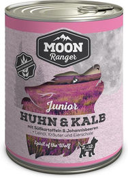 Produktbild von MOON Ranger Junior Hundefutter Huhn und Kalb getreidefrei 12x800g