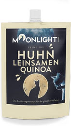 Moonlight Dinner Feine Jus Huhn mit Leinsamen für Katzen 5x60g – Bild 1 von 2