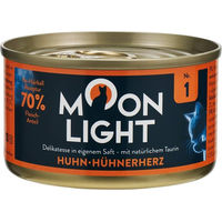 Produktbild von Moonlight Dinner Nr. 1 Katzenfutter Huhn mit Hühnerherz getreidefrei 12x80g