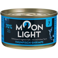 Produktbild von Moonlight Dinner Nr. 7 Katzenfutter Thunfisch und Garnele getreidefrei 12x80g