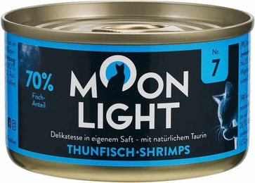 Moonlight Dinner Nr. 7 Katzenfutter Thunfisch und Garnele getreidefrei 24x80g – Bild 1 von 3