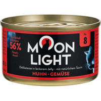 Produktbild von Moonlight Dinner Nr. 8 Katzenfutter Huhn mit Gemüse getreidefrei 12x80g