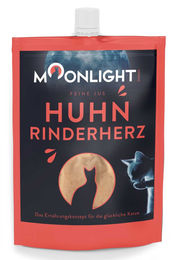 Moonlight Feine Jus Katzensnack Huhn mit Rinderherz 60 g – Bild 1 von 2