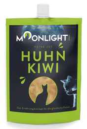 Moonlight Katzensnack Feine Jus Huhn mit Kiwi für alle Altersstufen 60g – Bild 1 von 3