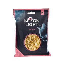 Moonlight Katzensnack gefriergetrocknete Lachs-Würfel für erwachsene Katzen 23 g – Bild 1 von 5