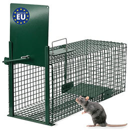 Moorland Lebendfalle mit Falltür für Marder, Katzen und Ratten – Bild 1 von 1