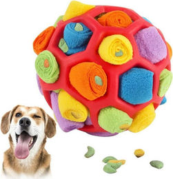 MOPUEA Intelligenzspielzeug Schnüffelball für Hunde aus Polyester in Rot – Bild 1 von 5