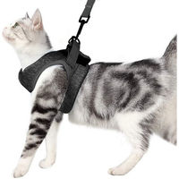 Produktbild von MOPUEA Katzen-Geschirr mit Leine verstellbar und ausbruchsicher für erwachsene Katzen