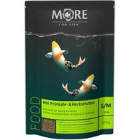 Produktbild von MORE FOR FISH Koi Frühjahr- und Herbstfutter 2 mm 500 g