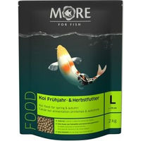 Produktbild von MORE FOR FISH Koi Frühjahr- und Herbstfutter 6mm 2 kg - 2 kg
