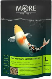 Produktbild von MORE FOR FISH Koi Frühjahr- und Herbstfutter 6mm 500 g - 500 g