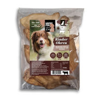 Produktbild von MORE FOR Naturkauartikel Rinderohren für Hunde 100% natürlich 10 Stück
