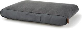 MORE Hundekissen Supreme mit Memory Foam in Grau Größe M – Bild 1 von 3