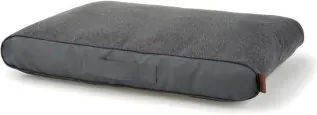 MORE Hundekissen Supreme XL mit Memory Foam in Grau – Bild 1 von 3