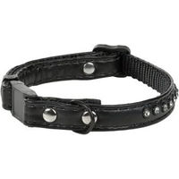 Produktbild von MORE Katzenhalsband mit Strass in Schwarz