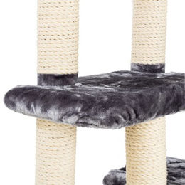 Produktbild von MORE Kratzbaum Merengue Grau mit Sisal für Katzen