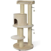Produktbild von MORE Kratzbaum Rune Beige mit Sisal für Katzen