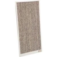 Produktbild von MORE Kratzbrett deluxe weiß aus Sisal 60 cm x 28 cm x 2 cm