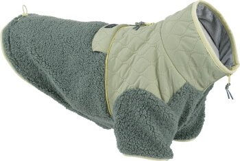 MORE LIFESTYLEPETS Wintermantel für kleine Hunde aus Fleece in Grau 40 cm – Bild 1 von 2