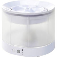 Produktbild von MORE Trinkbrunnen CLOUD aus Kunststoff in Transparent und Weiß mit USB-Anschluss - 2,3 l