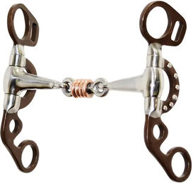 Produktbild von Morso Western-Snapp Gebiss für Pferde aus Edelstahl in Antique Optik