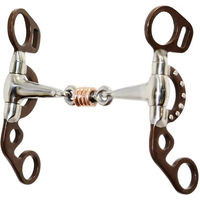 Produktbild von Morso Western-Snapp Gebiss für Pferde aus Edelstahl in Antique Optik