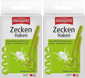 mosquito Zecken Haken aus Kunststoff in Grün – Bild 1 von 1