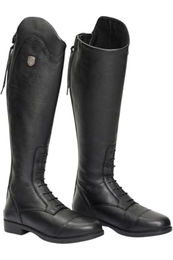 Mountain Horse 2026 Juniors Ragazza Reitstiefel für Kinder aus Leder Schwarz – Bild 1 von 2
