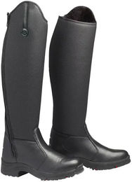 Mountain Horse Active Winter Reitstiefel aus Leder für Damen und Herren Schwarz Waterproof – Bild 1 von 3
