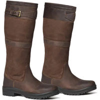 Produktbild von Mountain Horse Cumberland Damenreitstiefel aus Leder in Braun wasserdicht Regular Wide
