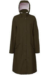 Mountain Horse Damen Regenmantel MINDY RAIN COAT Grün Größe M – Bild 1 von 5