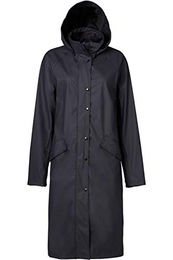 Mountain Horse Damen Regenmantel MINDY RAIN COAT Schwarz Größe L – Bild 1 von 4