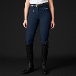Mountain Horse Damen Reithose Diana Full-Grip Vollbesatz Navy Größe 40 wasserabweisend – Bild 1 von 1
