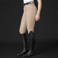 Produktbild von Mountain Horse Damen Reithose Diana Full-Grip Vollbesatz Sand Größe 40 wasserabweisend